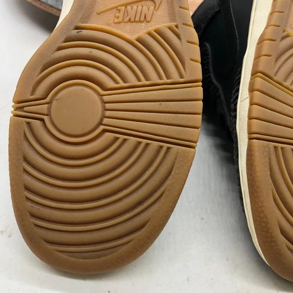 Nike Womens SB Dunk 543242-004 Black Tiger Basketball Shoes Sneakers Size 6 - Picture 7 of 9